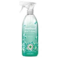 Tesco  Method Antibacterial Bathroom Spray Water Mint 828Ml