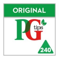 Tesco  Pg Tips 240S Pyramid Teabags 696G