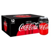 Tesco  Coca-Cola Zero 12X330ml