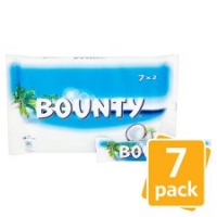 Tesco  Bounty 7 Pack 399G