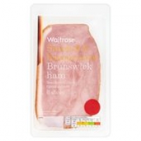 Ocado  Waitrose Smoked German Brunswick Ham Slices