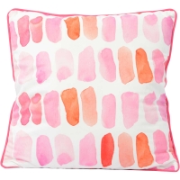 BigW  Design House Cushion - Pink Brushstroke