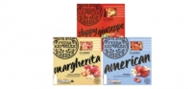 Pizza Express Margherita, American, Sloppy Giuseppe £3.00