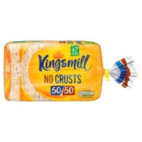 Iceland  Kingsmill No Crusts 50/50 400g