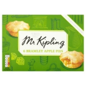 Mr Kipling 6 Bramley Apple Pies &pound;1.00