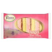 Iceland  Yorkshire Baking Company 5 Luxurious Angel Cake Slices