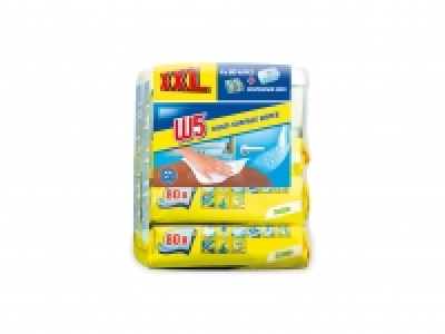 W5 XXL Multi-Surface Wipes with Box £3.99