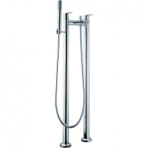 Wickes  Wickes Versaille Floorstanding Bath Shower Mixer Chrome