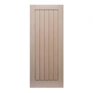 Wickes Geneva Internal Cottage Oak Veneer Door 5 Panel 1981