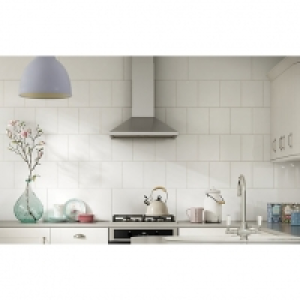 Wickes White Gloss Ceramic Tile 250 x 200mm