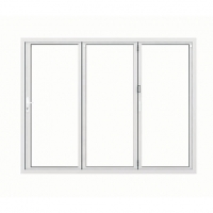 Jci Aluminium Folding Door Set White Right Opening 2090 x 26