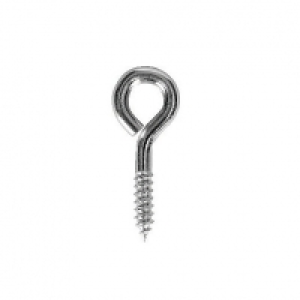 Wickes Screw Eyes Zinc Plated 30mm 10 Pack