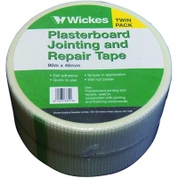 Wickes  Wickes Fibreglass Plasterboard Repair & Jointing Tape 90m Pa