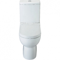 Wickes  Wickes Avalon Flat to Wall Toilet Pan, Cistern with Toilet S
