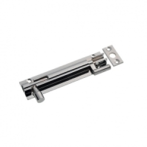 Wickes Necked Barrel Bolt Chrome Plated 100mm £6.79