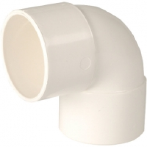 Wickes Solvent 90 Degree Bend 40mm 5 Pack &pound;1.99