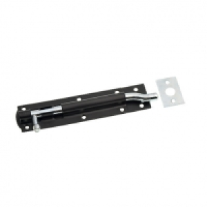 Wickes  Wickes Tower Bolt Necked Black 150mm