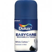 Wickes  Dulux Easycare Tester Pot White Cotton 50ml
