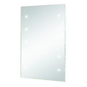 Wickes  Wickes Small Rectangular LED Bathroom Mirror