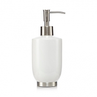 Debenhams Home Collection White ceramic soap dispenser
