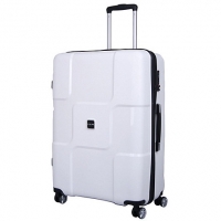 Debenhams Tripp World II 4 wheel Large Suitcase White
