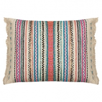 Debenhams Butterfly Home By Matthew Williamso Multi-coloured embroidered cushion