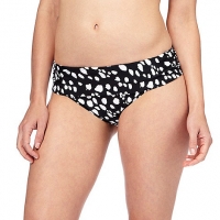Debenhams Gorgeous Dd+ Black spotted bikini bottoms