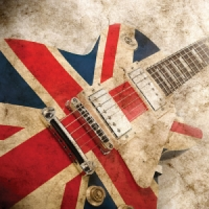 ohpopsi Rock Guitar Wall Mural Multi Large £59.99