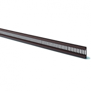 Wickes PVCu Rosewood Ventilated Soffit Strip 2500mm £11.45