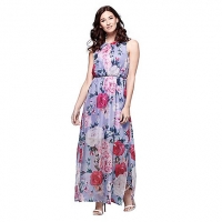 Debenhams Yumi Multicoloured floral print maxi dress