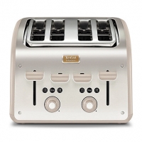 Debenhams Tefal Maison 4-slot Oatmeal Grey & Stainless Steel toaster TT770AU