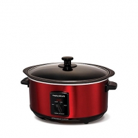 Debenhams Morphy Richards Sear & stew 3.5l slow cooker - red 48702