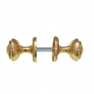 Wickes Georgian Mortice Knob Polished Brass £11.99