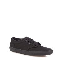 Debenhams Vans Black canvas Atwood lace up shoes