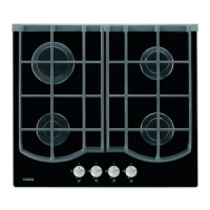 AEG HG694340NB 4 Burner Gas On Glass Hob Black 600mm &pound;439.00