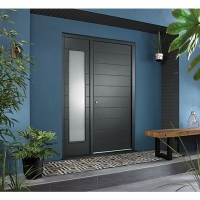 Wickes  Jci Ultimate Door Single Side Light Grey 457mm