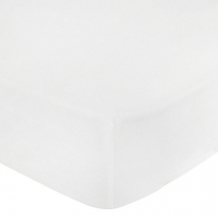 Debenhams Home Collection White brushed cotton flannelette 200 thread count fitted she
