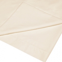 Debenhams Home Collection Cream cotton rich percale flat sheet