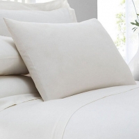 Debenhams Home Collection Cream cotton rich percale pillow case pair