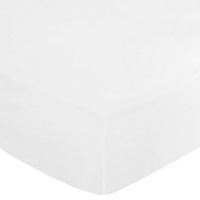 Debenhams Home Collection White Egyptian cotton 400 thread count fitted sheet