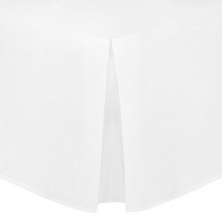 Debenhams Home Collection White cotton rich percale valance sheet