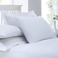 Debenhams Home Collection White cotton rich percale Oxford pillow case pair