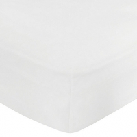 Debenhams Home Collection White Egyptian cotton 200 thread count deep fitted sheet