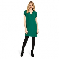 Debenhams Phase Eight Green Vivian v-neck tunic dress