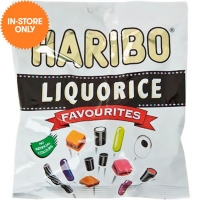 JTF  Haribo Liquorice Favourites 265g