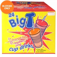 JTF  Big T Cup Drinks 24x200ml