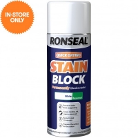 JTF  Ronseal Stain Block Quick Dry Wht 400ml