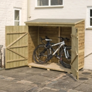 Rowlinson Overlap Timber Wallstore - 6 x 3 ft &pound;189.99