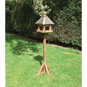 Rowlinson Premium Timber Laverton Bird Table - 2 x 2 ft £80.99