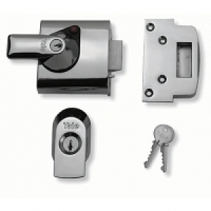 Yale P-BS1-CH-CH-60 British Standard Nightlatch 60mm Chrome &pound;61.99